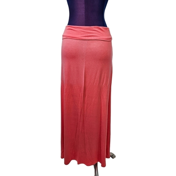 Azules Salmon‎ Pink Maxi Skirt Size Large Women's - Picture 4 of 8